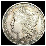 1889-O Silver Morgan Dollar ABOUT UNCIRCULATED