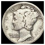 1921 Mercury Dime LIGHTLY CIRCULATED