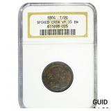 1804  NGC VF35 1/2 Cent Draped Bust