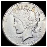 1925-S Silver Peace Dollar UNCIRCULATED