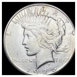 1925-S Silver Peace Dollar UNCIRCULATED