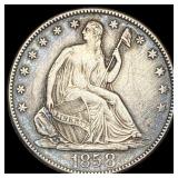 1858-O Silver Half Dollar HIGH GRADE