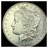 1897-S Silver Morgan Dollar UNCIRCULATED
