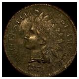 1874 Indian Head Cent ABOUT UNCIRCULATED