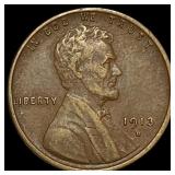 1913-D Lincoln Wheat Cent ABOUT UNCIRCULATED