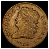 1829 Classic Head Half Cent CHOICE AU