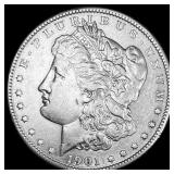 1901 Morgan Silver Dollar CLOSELY UNCIRCULATED