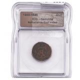 1800-1840 Netherlands East Indies Duit ICG Genuine