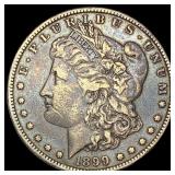 1899-S Silver Morgan Dollar NEARLY UNCIRCULATED