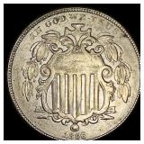 1866 Shield Nickel UNCIRCULATED