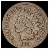 1873 Indian Head Cent NICELY CIRCULATED