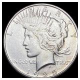 1925-S Silver Peace Dollar UNCIRCULATED