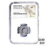 Roman Gallienus, AD 253-268 BI Dbl-Denarius NGC V
