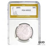 1895 Barber Half Dollar PGA MS63