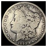 1893-CC Silver Morgan Dollar NICELY  CIRCULATED