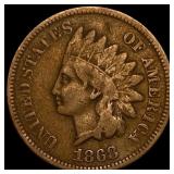 1868 Indian Head Cent LIGHTLY CIRCULATED