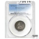 1875-CC Twenty Cent Piece PCGS VG10