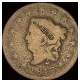 1817 Coronet Head Large Cent LIGHTLY CIRCULATED