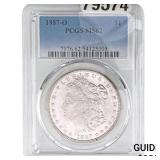 1887-O Morgan Silver Dollar PCGS MS62