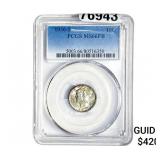 1936-S Mercury Silver Dime PCGS MS66 FB