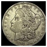 1892 Morgan Silver Dollar LIGHTLY CIRCULATED