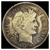 1901 Barber Dime CLOSELY UNCIRCULATED