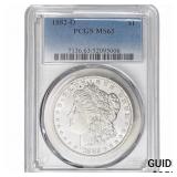 1882-O Morgan Silver Dollar PCGS MS63