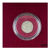 1458-1490 Hungary Madonna&Child Silver Denar W/Box