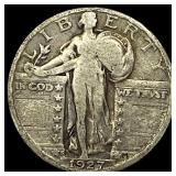 1927-S Silver Standing Liberty Quarter NICELY CIRC