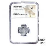 Roman Gallienus, AD 253-268 BI Dbl-Denarius NGC V