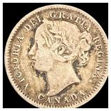 1898 Canada Silver 10 Cents LIGHTLY CIRCULATED