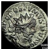 Roman Postumus 260-269 AD Silver Dbl Denararius C