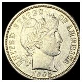 1905-O Silver Barber Dime UNCIRCULATED