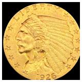 1926 Indian Head Gold $2.50 Quarter Eagle CLOSELY