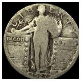 1927-S Silver Standing Liberty Quarter NICELY CIRC