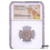 Roman Gallienus,AD 253-268 BI Double-Denarius NGC