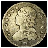 1832 Capped Bust Silver Quarter NICELY CIRCULATED