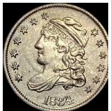 1834 Capped Bust Half Dime CLOSELY UNCIRCULATED