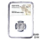 Roman Gallienus, AD 253-268 BI Dbl-Denarius NGC C