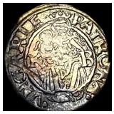 1540-1590 Hungary Madonna&Child Silver Denar CLOSE