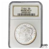 1921 Morgan Silver Dollar NGC MS65