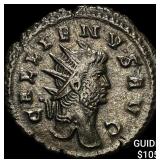 Roman Gallienus 253-268 AD BI Dbl Denarius CHOICE