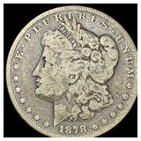 1878 Silver Morgan Dollar LIGHTLY CIRCULATED