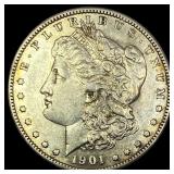 1901-S Silver Morgan Dollar CLOSELY UNCIRCULATED