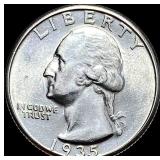 1935 Silver Washington Quarter UNCIRCULATED