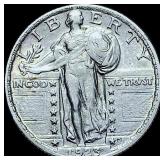 1923 Standing Liberty Quarter CHOICE AU