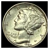1929-S Silver Mercury Dime UNCIRCULATED