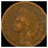 1876 Indian Head Cent LIGHTLY CIRCULATED