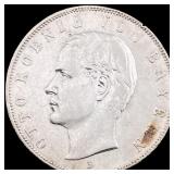 1912-D Silver 3 Mark Germany (Bavaria) CLOSELY UNC