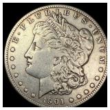 1901-S Silver Morgan Dollar NEARLY  UNCIRCULATED